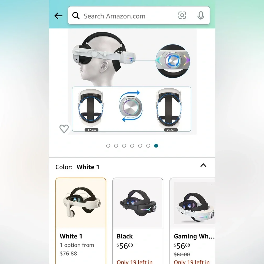 Adjustable headset for Meta Quest 3